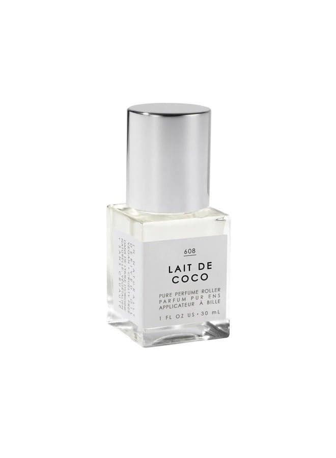 Lait de Coco Perfume Oil - 1 fl oz (30ml) - Fresh, Creamy, Clean with Vanilla and Coconut Fragrance Notes