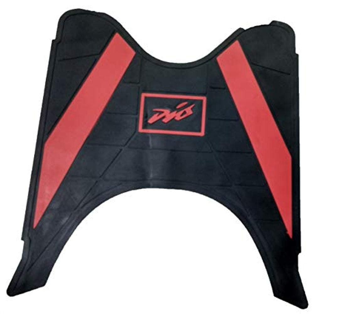 AOWbikes Tow Wheeler Foot MAT (RED) Type-24 for Honda Dio BS4