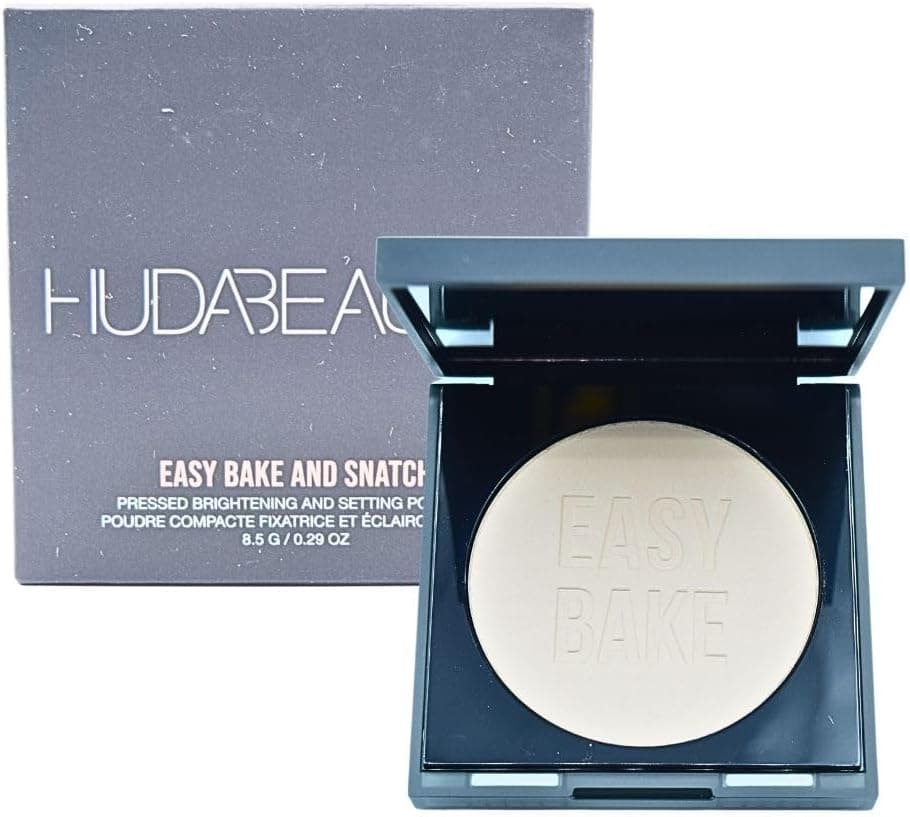Huda Beauty Easy Bake and Snatch Compact Powder Pound Cake