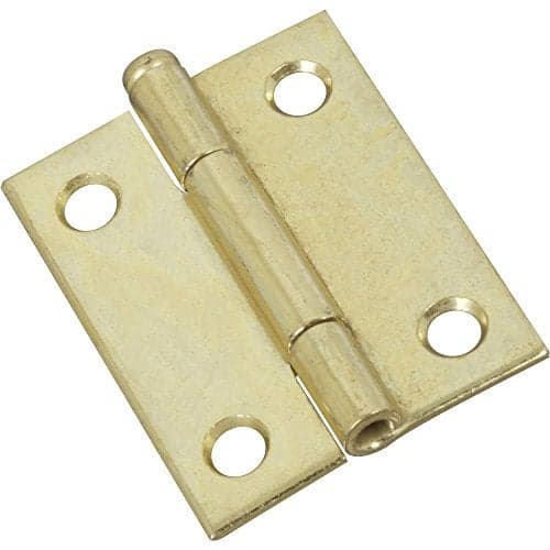 National Hardware N141-879 V508 Removable Pin Hinges in Brass, 2 pack,2 Inch