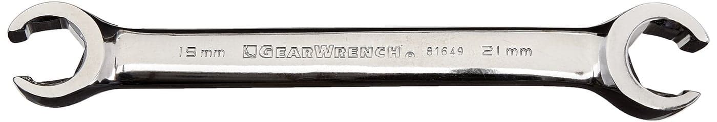 GEARWRENCH Flare Nut Wrench 19mm x 21mm 81649