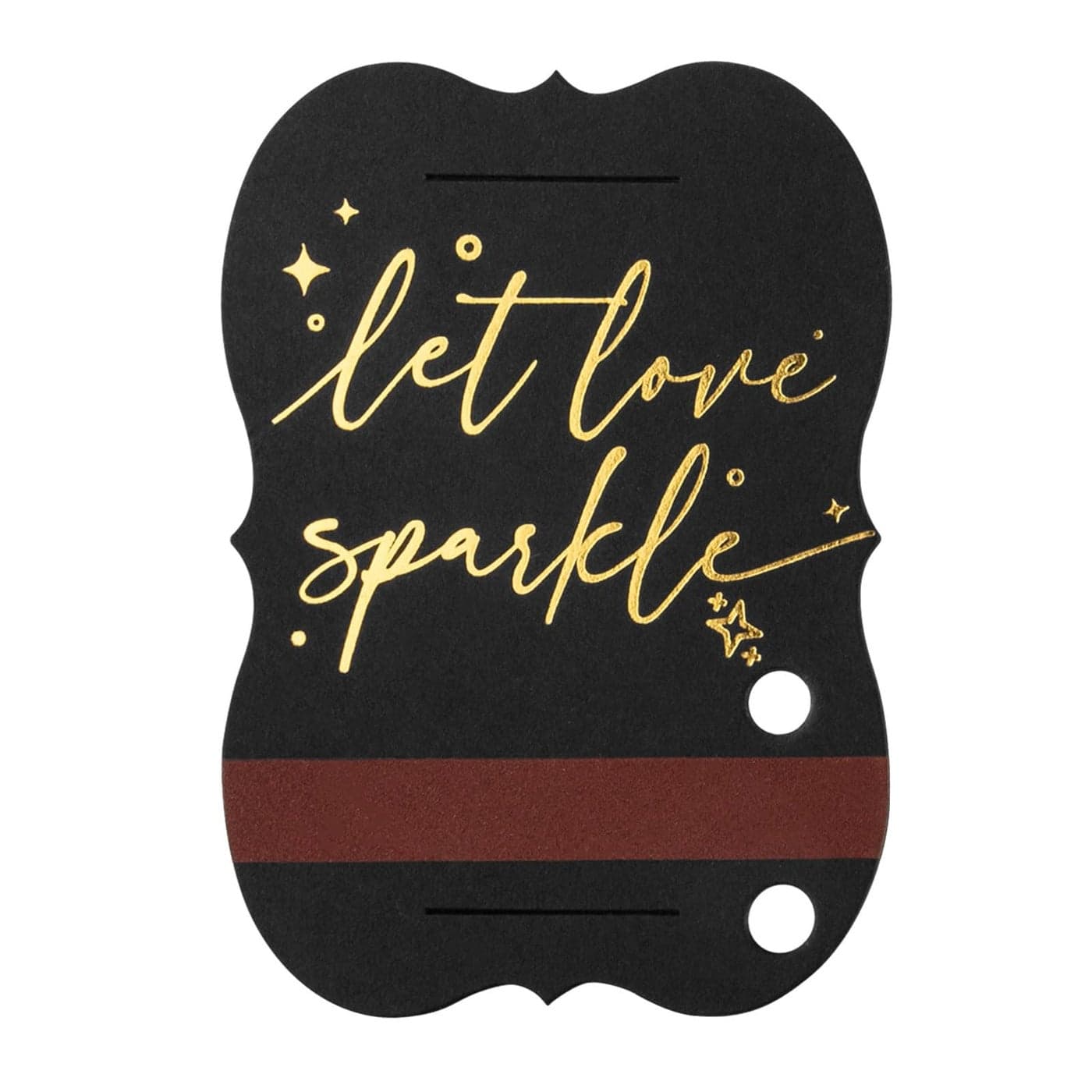 100 PCS Wedding Send Off Tags Let Love Sparkle Gold Foil Stamped Metallic Sparkle Stick Sleeves with Match Striker Strips for Anniversary Parties Graduation Birthday Engagement Event