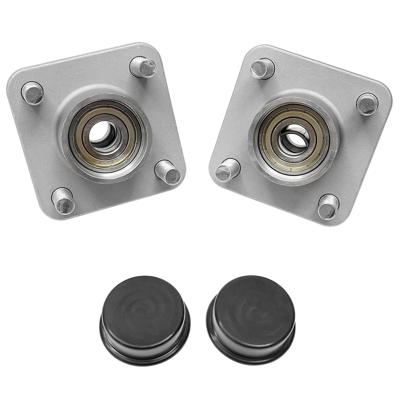 Golf Cart Front Wheel Hub 2 PCS Compatible with 2003up Club Car DS Precedent Replace 102357701 with Bearing