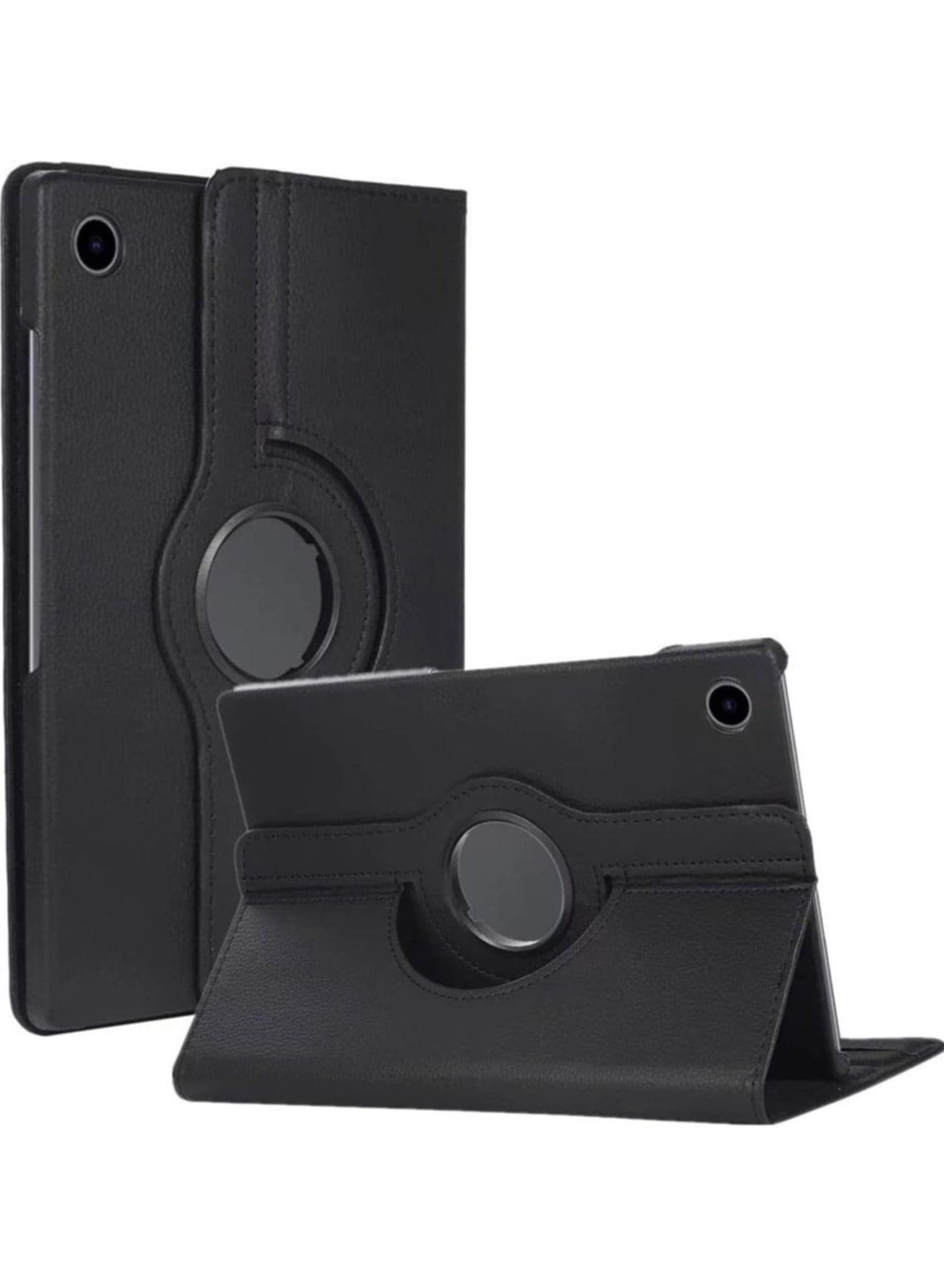 Case Compatible with Huawei MatePad SE Case 10.4 inch 2022 Released Multifunctional Leather Cover Swivel Unique Stand Anti-Fall Auto Sleep/Wake (black)
