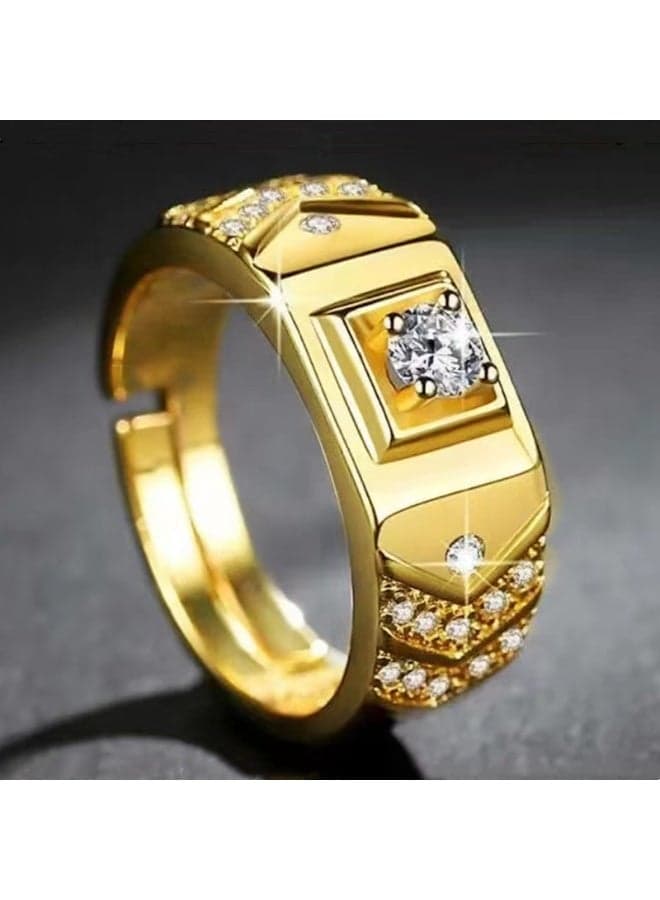 Fashion Niche High-End Personalized Adjustable Ring