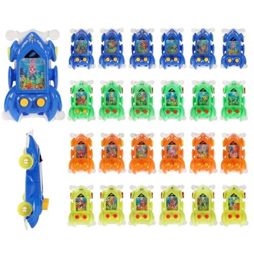 24 Pcs Water Ring Toss Handheld Games Race Car Party Favors Bulk Toys for Kids 35 48 812 Goodie Bags Stuffers Return Gifts for Kids Birthday Classroom Prize Box Rewards Party Supplies