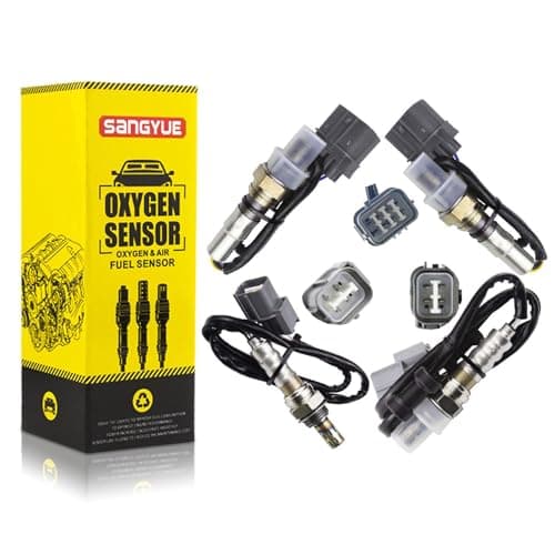 Sangyue 4X Oxygen O2 Sensor for 2003 2004 2005 2006 Acura MDX 3.5L; 2005-2006 Honda Odyssey 3.5L Upstream + Downstream