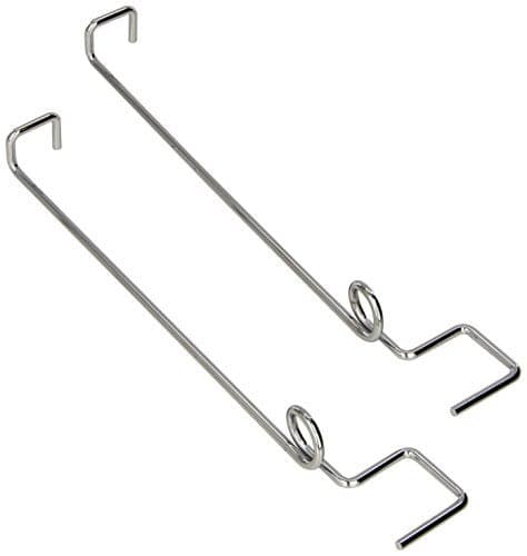 RoadPro V-9009 Chrome Windshield Wiper Huggies Windshield Wiper Blade Tension Rods to Improve Blade Function for Truck RV Bus SUV (Pack of 2)