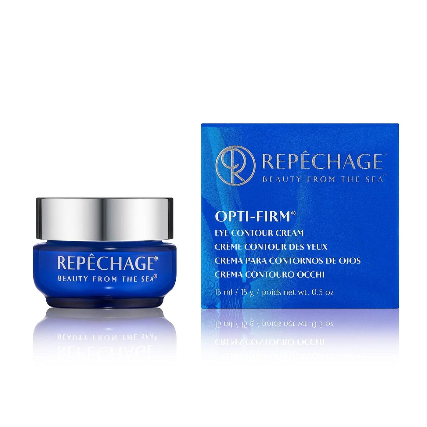 Repechage Opti Firm Contour Cream Advanced Anti Aging Under Eye Cream Helps Reduce Appearance of Crows Feet Dark Circles Puffiness Wrinkles and Fine Lines 15 ml