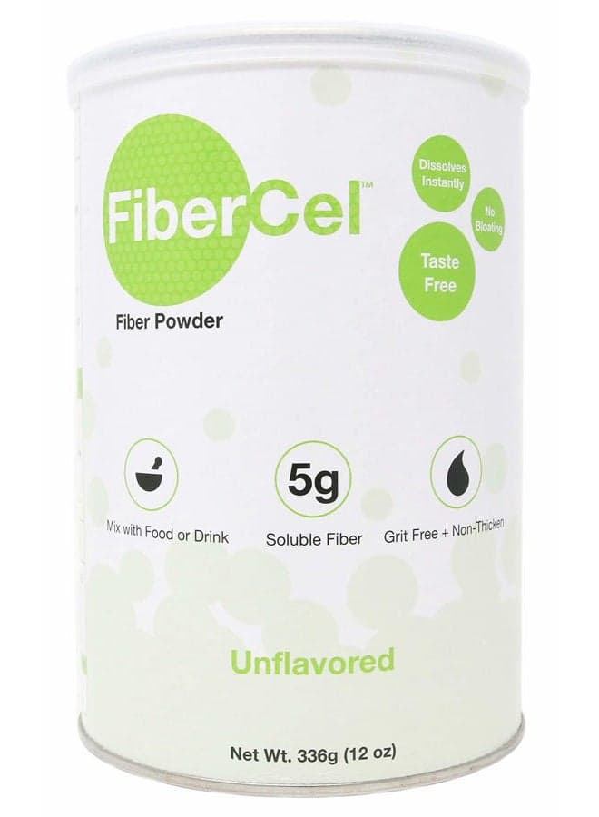 FiberCel Unflavored Fiber Powder 12oz