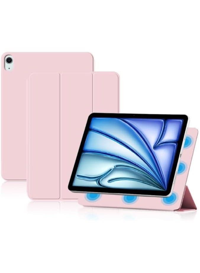 Magnetic Case Compatible with IPad Air 13 Inch 2024,Magnetic Smart Tablet Case,Multi-view Bracket