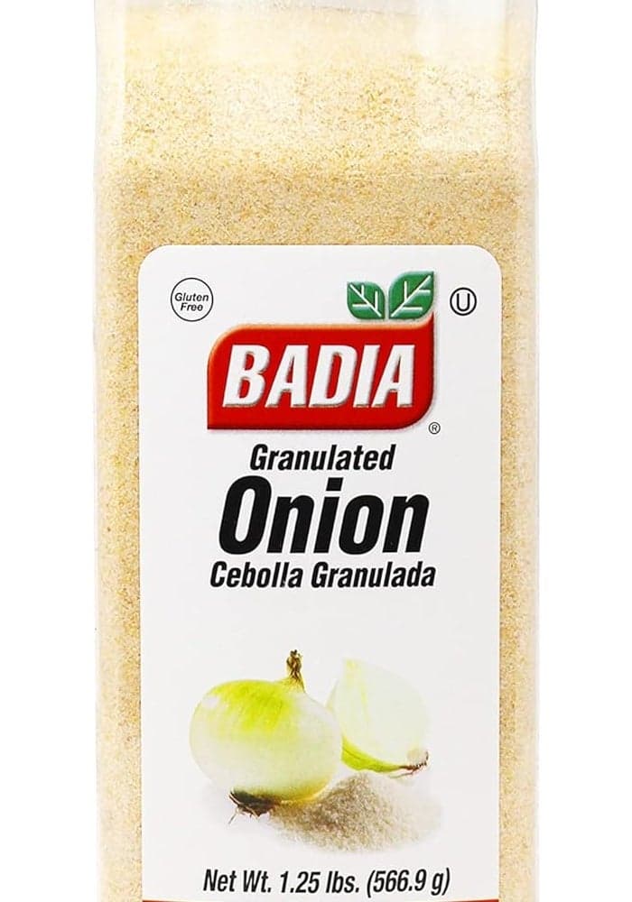 Badia Granulated Onion, 20 oz (566.9 g) - Kosher Seasoning
