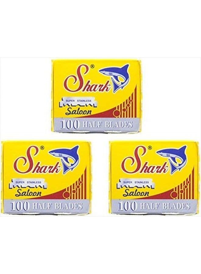 300 Shark Single Edge Razor Blades for Professional Barber Razors