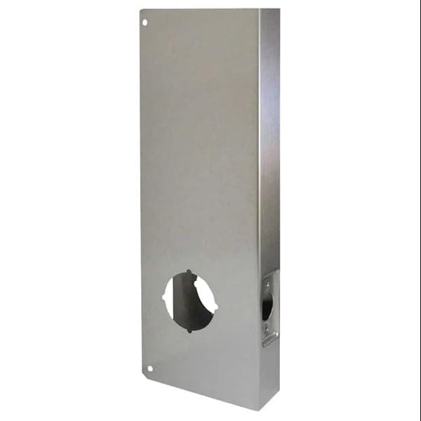 Don-Jo 14-CW S Satin Stainless Steel Wrap-Around Plate