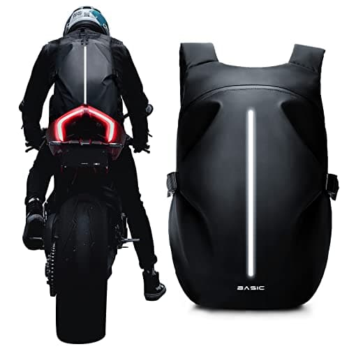 Motorcycle Backpack, Motorcycle Backpacks for Men and women, Waterproof Motorcycle Backpack, Helmet Bag Bookbag for riding, Outing