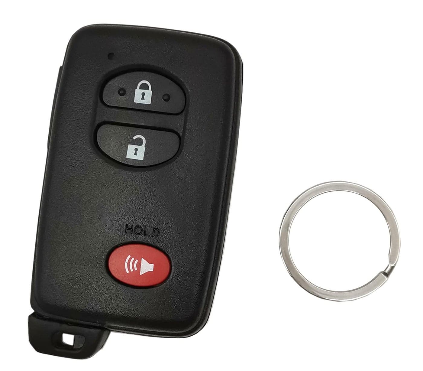 Key Fob Case Shell Fit for Toyota Highlander Prius C Prius V RAV4 HYQ14AAB HYQ12ACX HYQ14AEM Keyless Entry Remote Replacement Car Key Housing Outer Cover