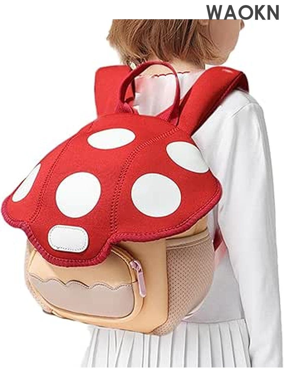 Kids Travel Backpacks - Adorable Cute Toddler Backpack for Boys & Girls | Large Capacity Cartoon School Bag for Preschool Children Ages 3-6, Lightweight Waterproof Daypack for Outdoor Adventures, Daycare, Umbrella, Snacks & Toys