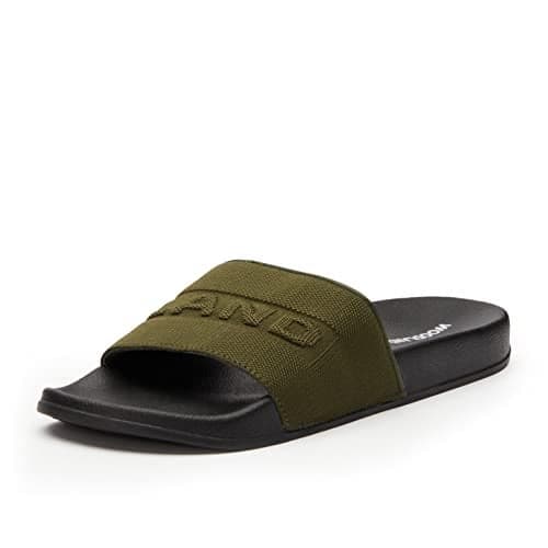 Woodland Men's Olive Flip Flop-9 UK (43 EU) (FF 3998021)