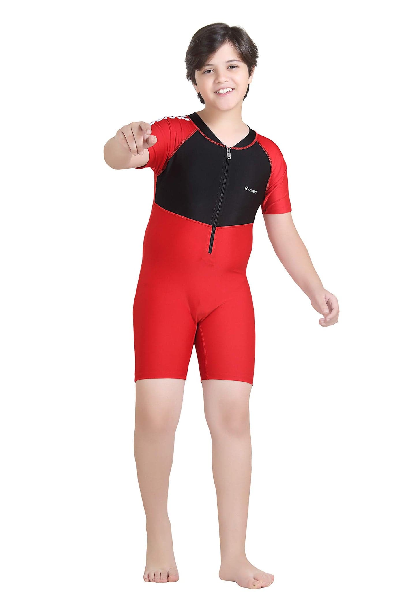 ROVARS Boys U2302 Top Black - 5-6Yrs