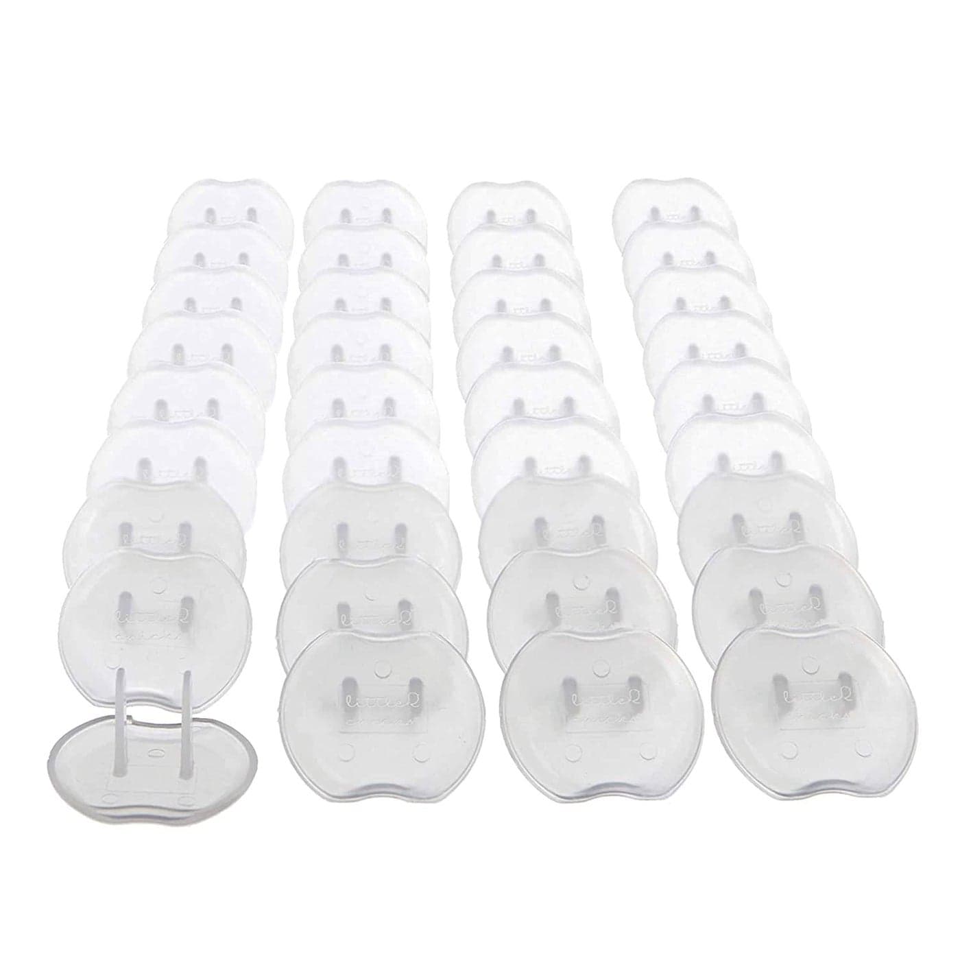 Little Chicks Baby Safety Outlet Covers Baby Proofing 36 Pack Outlet Plug Electrical Socket Covers