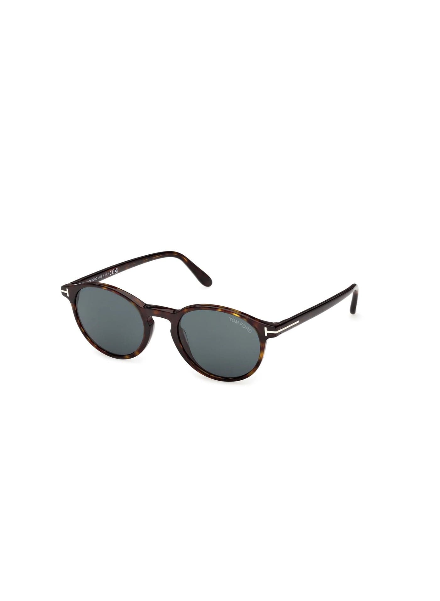 Tom Ford Prescott FT1331 52V Men's Full Rim Round Sunglasses