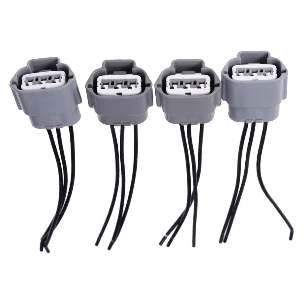 4PCS Ignition Coil Wiring Harness Connectors Fit for Nissan Altima Sentra Infiniti Suzuki