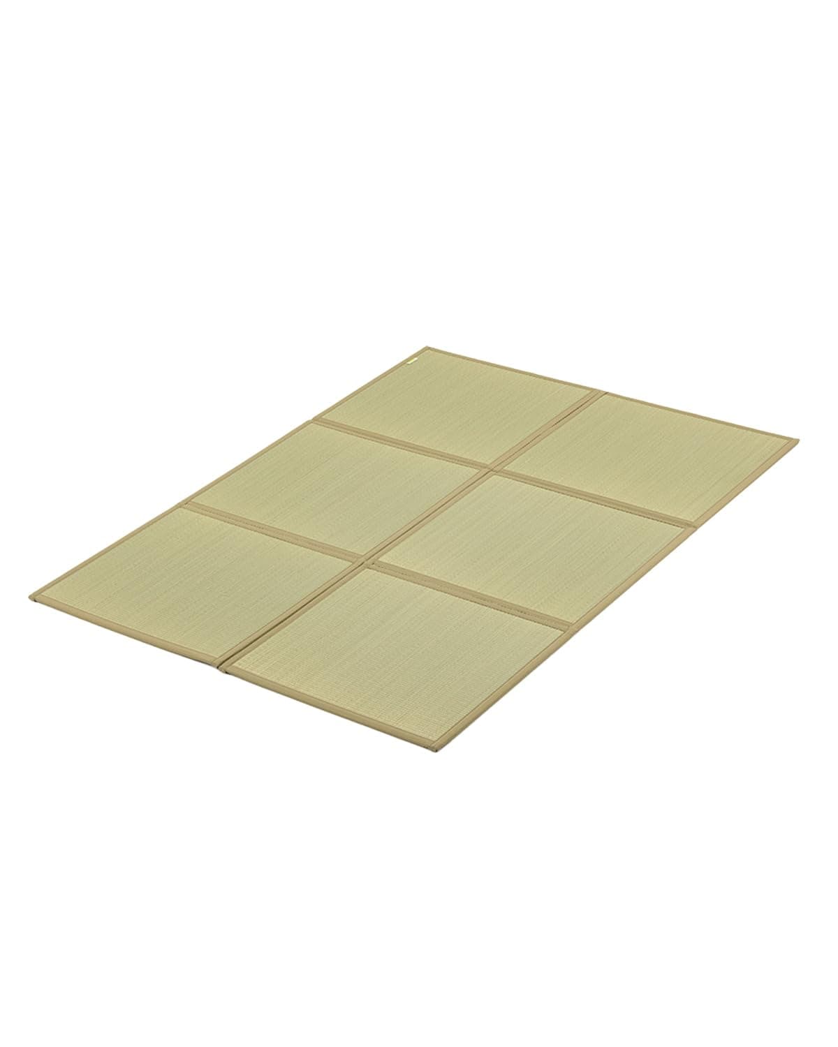 FULI Japanese Tatami Mattress, Tatami Rug, Igusa Mat (Japanese Rush Grass) Foldable, Made in Japan (Natural, Full XL)