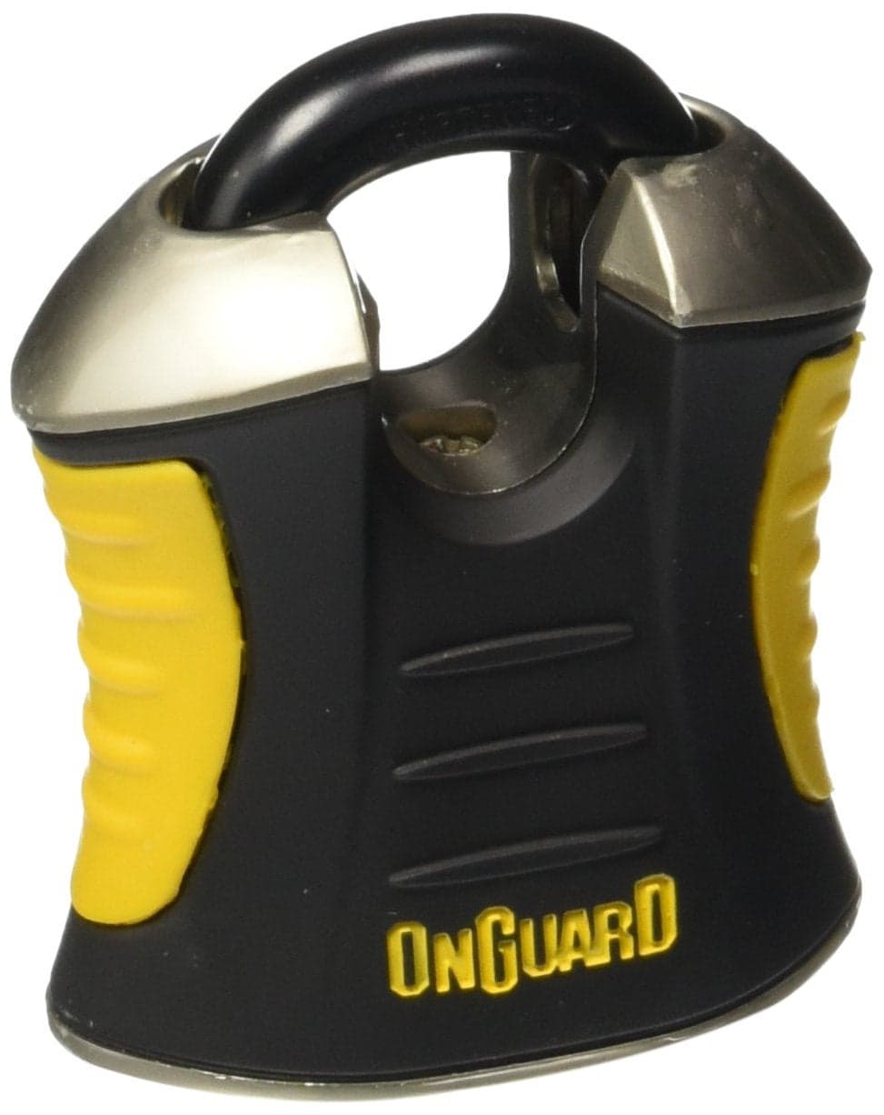 ONGUARD 8101 Beast 11mm Padlock, Black/yellow