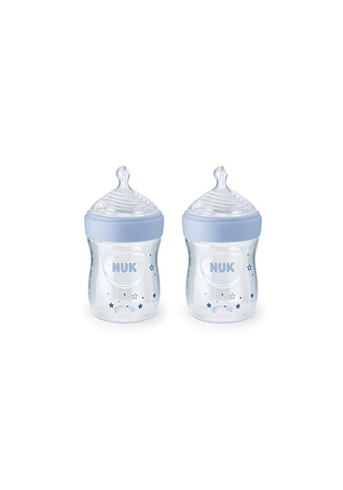 NUK Simply Natural Baby Bottles 5 Oz 2 Pack