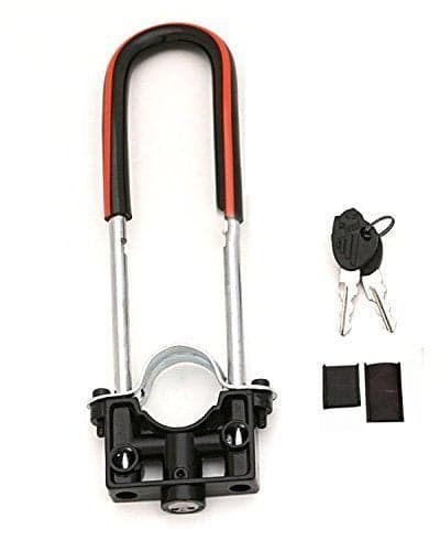 Motoway Bike Front Shocker Lock Wheel Lock for TVS Phoenix 125