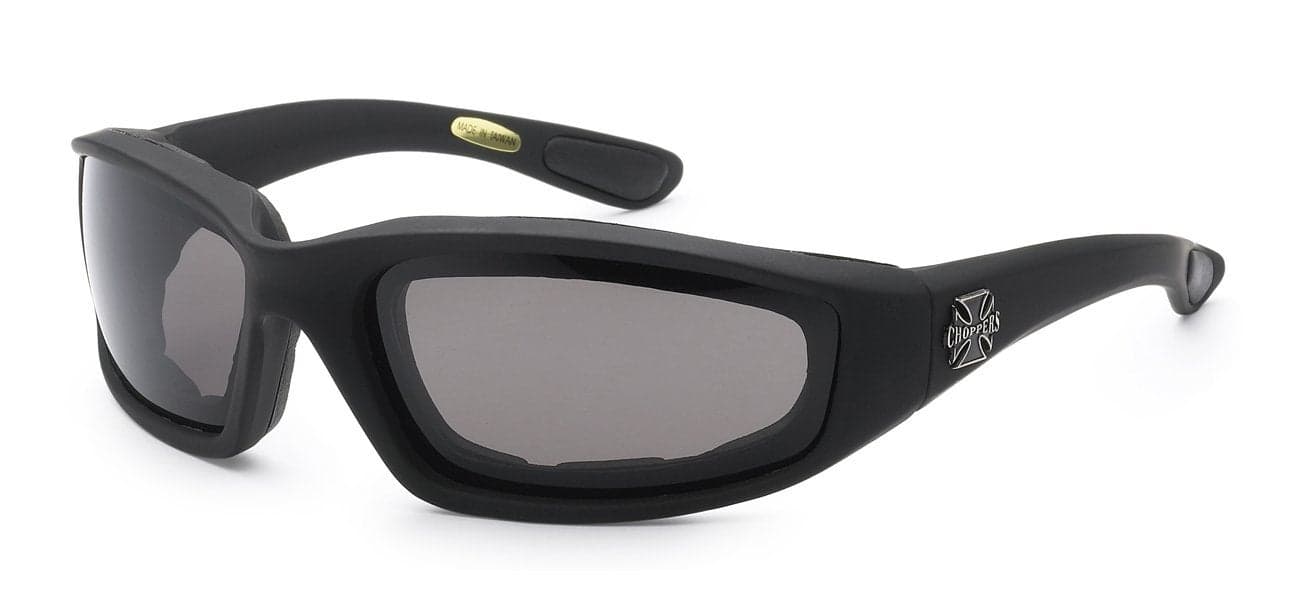 Choppers Gangster Mens Women Biker Cycling Padded Motorcycle Goggles Sunglass...