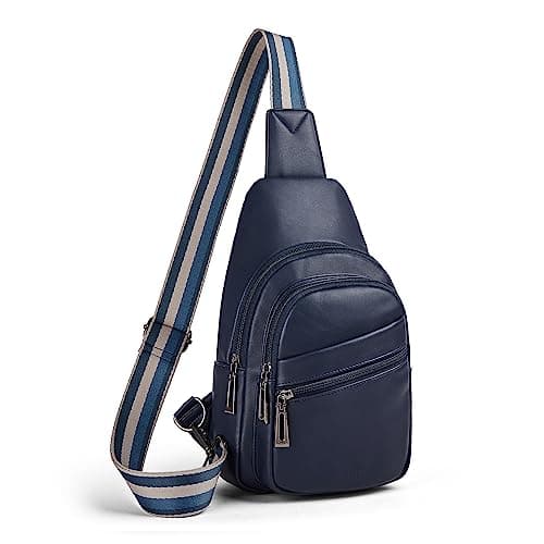 Mroede Sling Bag Crossbody Bags for Women Small Cross Body Bag Fanny Packs Chest Sling Purse for Daily Travel Leisure Sport