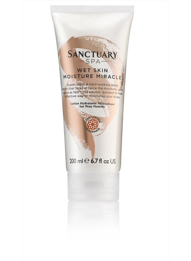 Sanctuary Spa Wet Skin Moisture Miracle Body Lotion 200ml