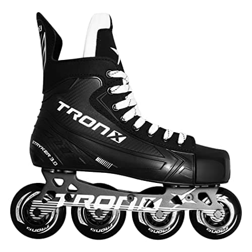 TronX Stryker 30 Senior Adult Junior Kids Inline Roller Hockey Skates New for 2023 Skate Size 3 Shoe Size 445