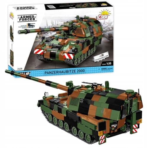 COBI Armed Forces Panzerhaubitze 2000 Tank Building Set 1006 Pieces