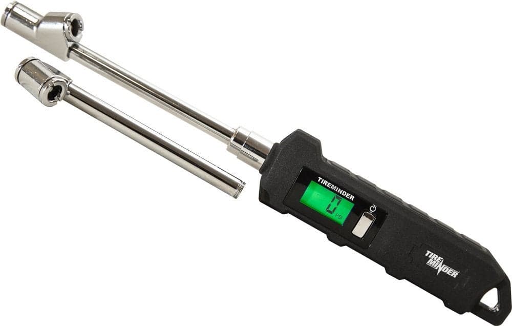 TireMinder High Precision Digital Truck and RV Gauge with Replaceable AAA Batteries and 5 Year Warranty Black
