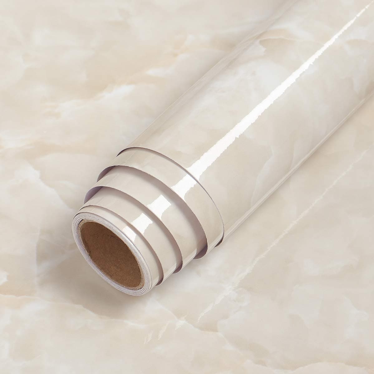 LaCheery Large Size 36x160 Marble Wallpaper Decorative Self Adhesive Wallpaper Waterproof Removable Wall Paper Stick and Peel Countertops for Kitchen Cabinets Backsplash Furniture Counter Top Covers