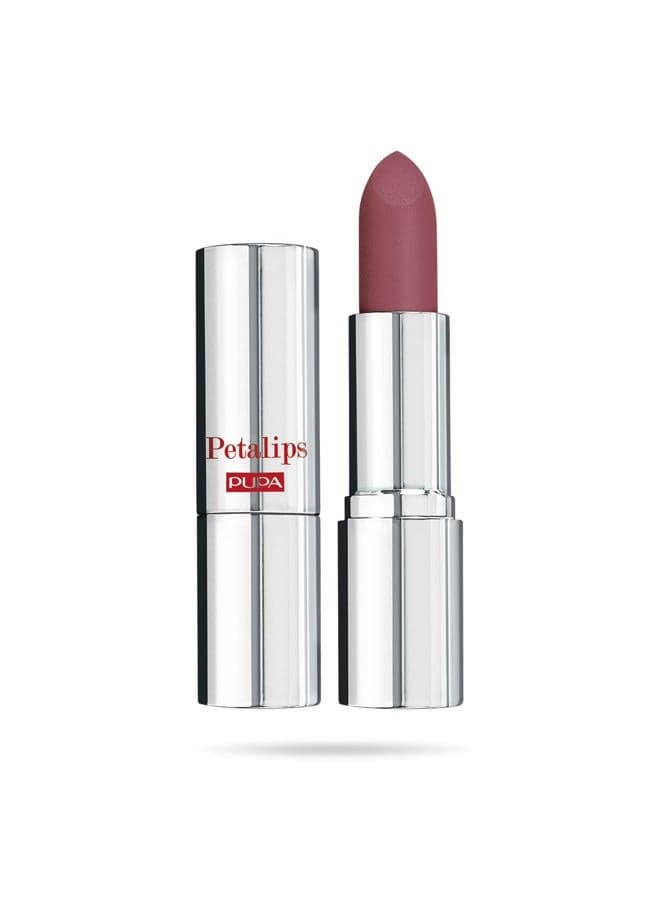 Petalips Soft Matt Lipstick - Lightweight And Imperceptible - Provides Color With Buildable Intensity - Combines Comfort Of A Balm With A Matte Finish - 011 Vibrant Tulip - 0.123 Oz
