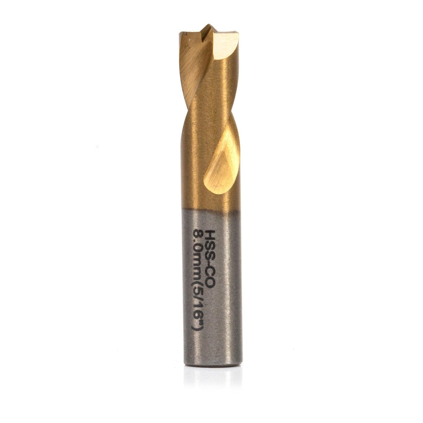 Neiko 10052A Spot Weld Drill Bits High Speed Cobalt Steel with Titanium Coating 8mm 516Inch