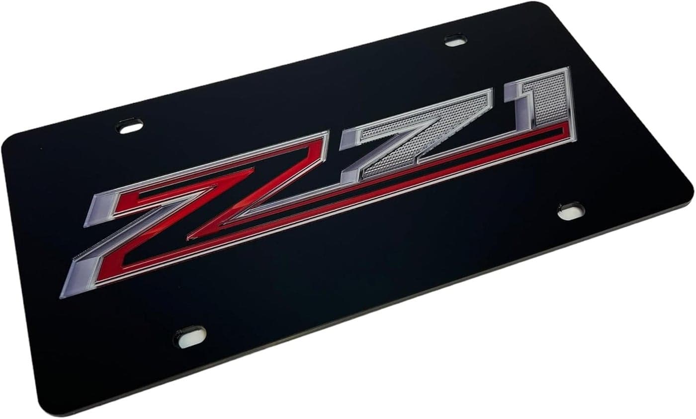 Eurosport Daytona Acrylic License Plate for Chevrolet Z71 Lazer-Tag