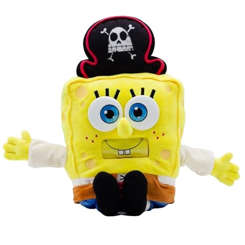 SpongeBob Squarepants Movie The Search for Squarepants Goofy Goober Feature Plush 16Inch Sounds and Spinning Mouth Stuffed Toy for Kids