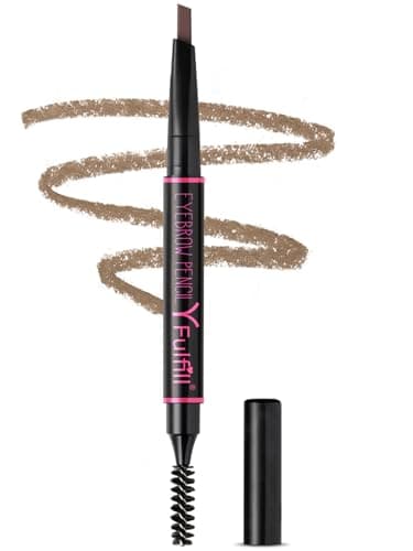 Yfulfill Light Brown Eyebrow Pencil Waterproof for Women Eye Brow Makeup Pen