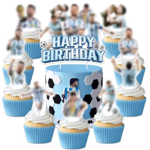 Soccer Birthday Party Supplies Decorations Cake Toppers Cupcake Toppers More