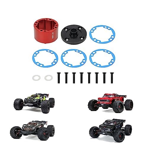 RCAWD Metal Diff Case Set ARA310975 for Arrma Kraton 8S Outcast 8S BLX Upgrade Parts