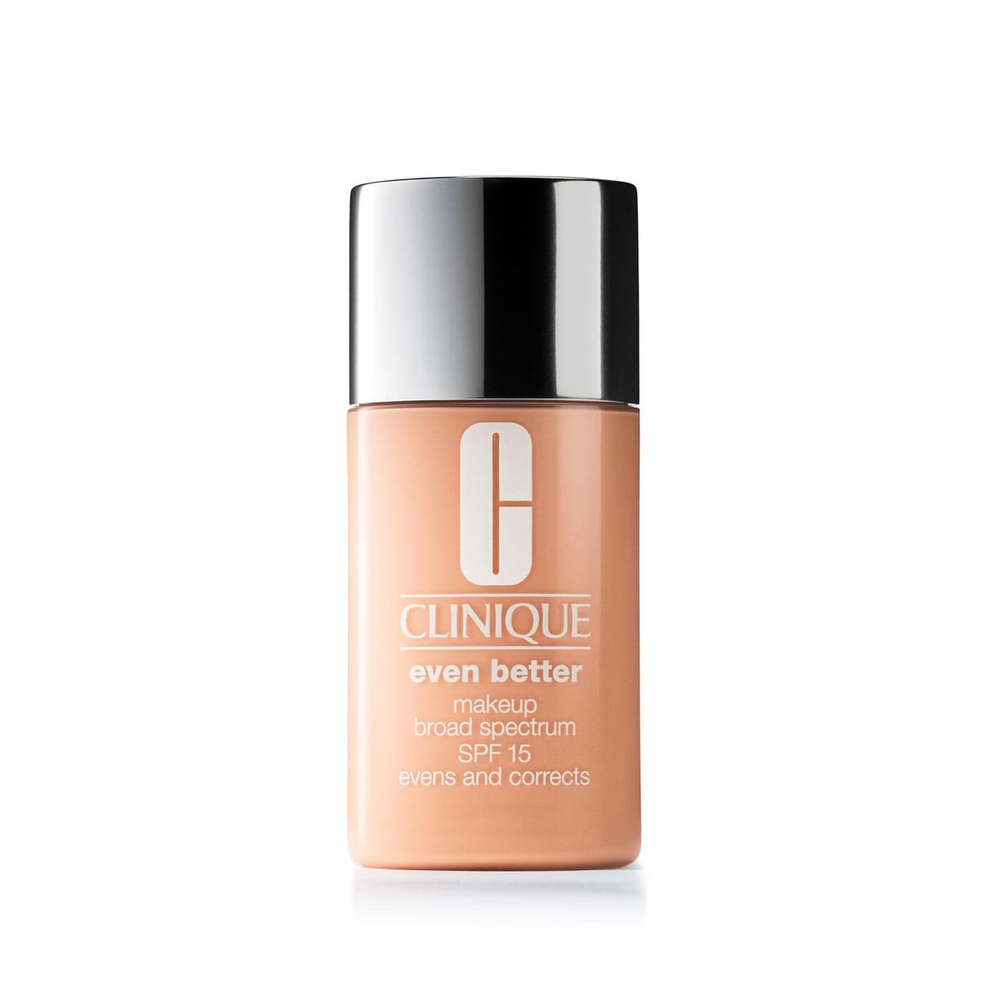 Clinique Even Better Makeup Foundation Broad Spectrum SPF 15 Medium Coverage Natural Finish With Vitamin C Evens Skin Tone Reduces Dark Spots Biscuit 1 Fl Oz