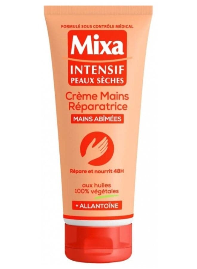 Mixa Intensive Dry Skin - Hand Cream with Allantoin for Damaged Hands - 100 ml