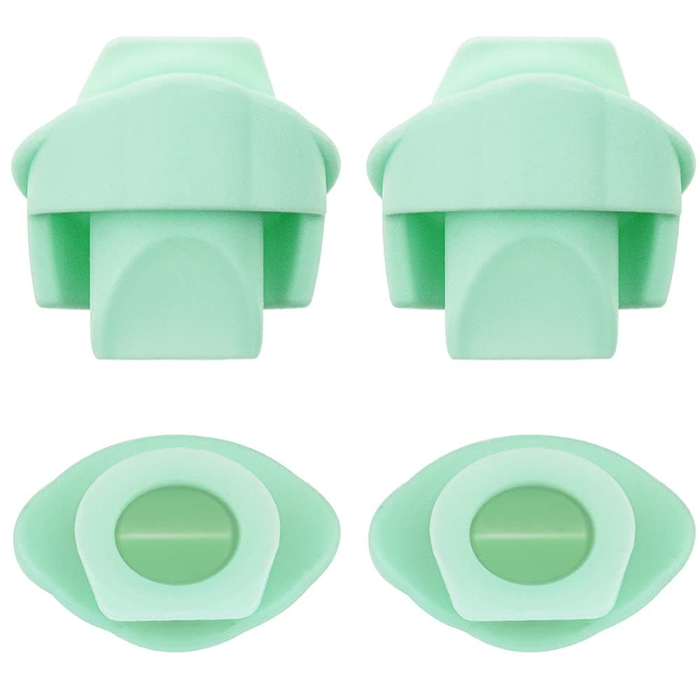 Nenesupply 4pc Duckbill Valves Compatible with Wearable Elvie Breast Pump and Pump Parts Replacement Parts Made by Nenesupply Not Original Elvie Valves Use with Pump Seals