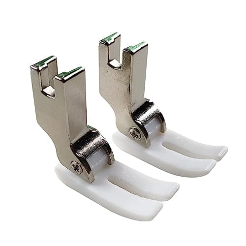 2PCS Industry Sewing Machine Teflon Presser Foot for Juki Brother Singer Consew Industrial Lockstitch Sewing Machines