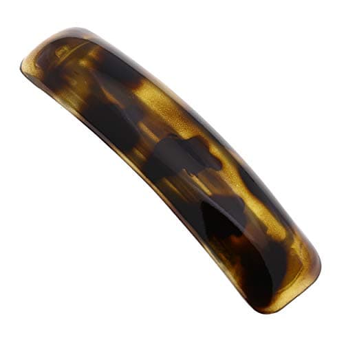 Camila Paris CP2756 French Hair Barrette Clip for Girls Tokyo Rubberized Metal Clasp Strong Hold Grip Hair Clips for Women No Slip Durable and Styling Girls Hair Accessories Made in France