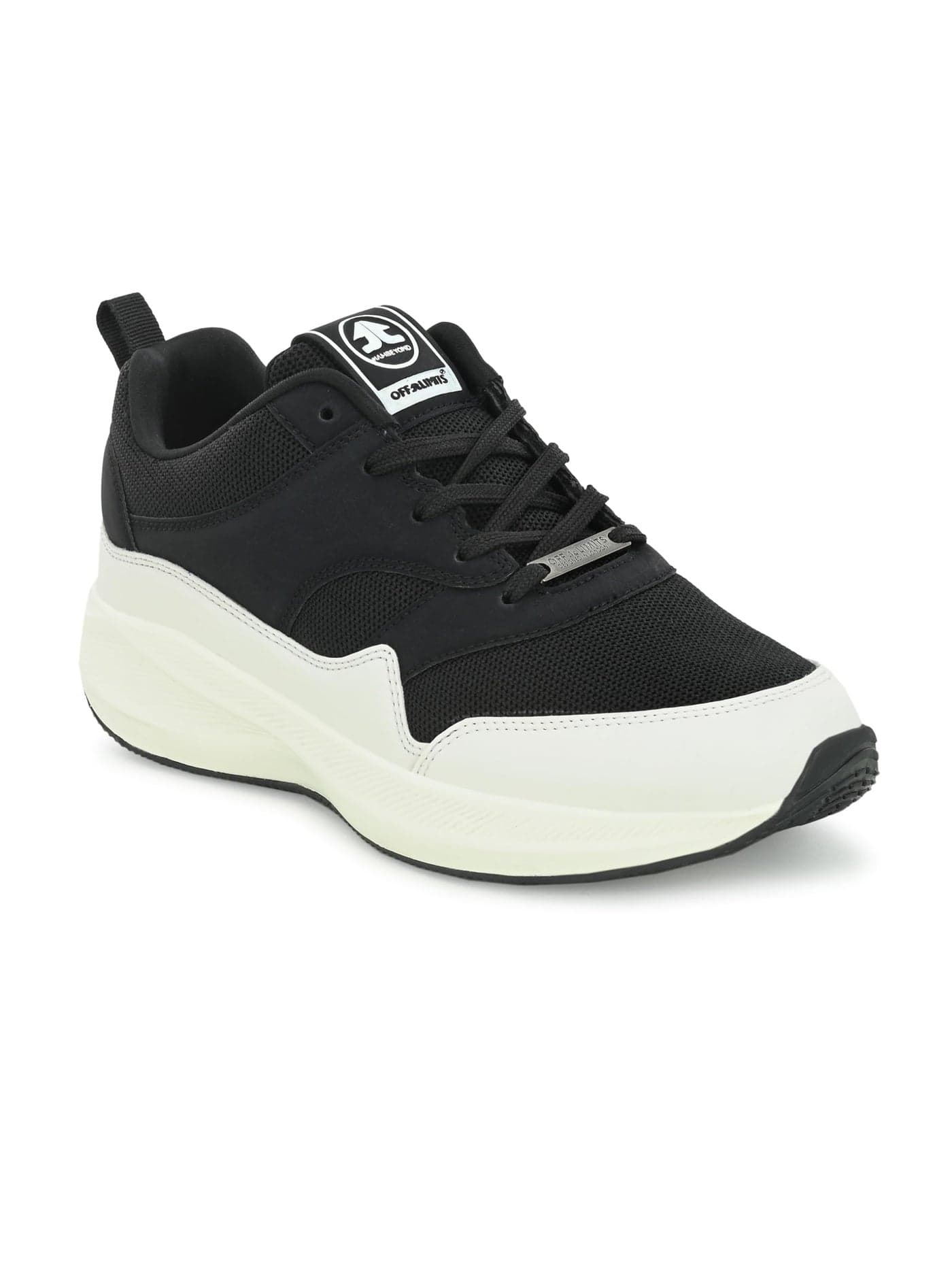 OFF LIMITS Women's STUSSYY W (Memory TECH), Running Shoes, Panda (Off-White/Black), 4 UK